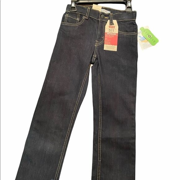 NEW BOYS LEVIS 511 SLIM PERFORMANCE JEANS - Picture 1 of 5